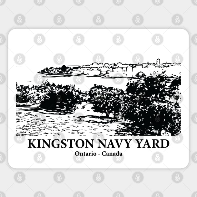 Kingston Navy Yard - Ontario Magnet by Lakeric